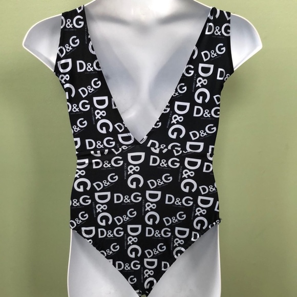 Dolce and Gabbana One Piece Swimsuit Size 3 - Picture 5 of 6